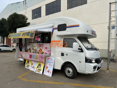 東風途逸移動售貨房車 輕卡旅居式移動售賣車